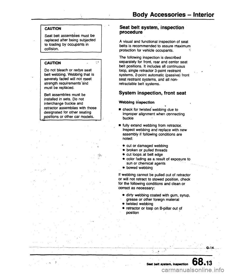 AUDI 80 90 COUPE 1988  Service Repair Manual 