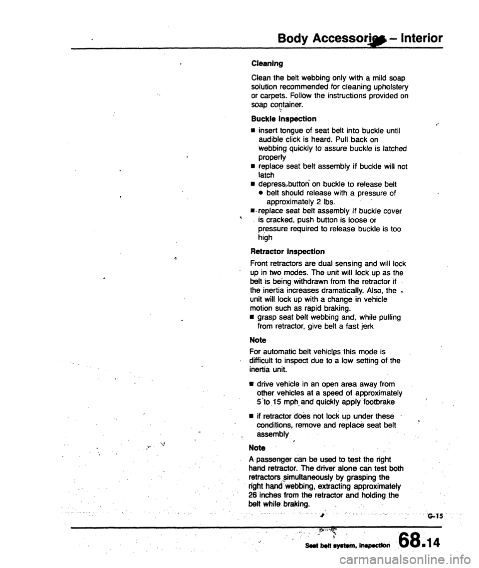 AUDI 80 90 COUPE 1988  Service Repair Manual 