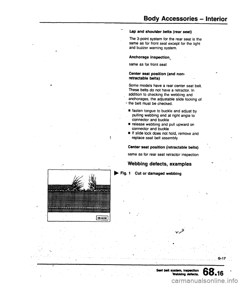 AUDI 80 90 COUPE 1988  Service Repair Manual 