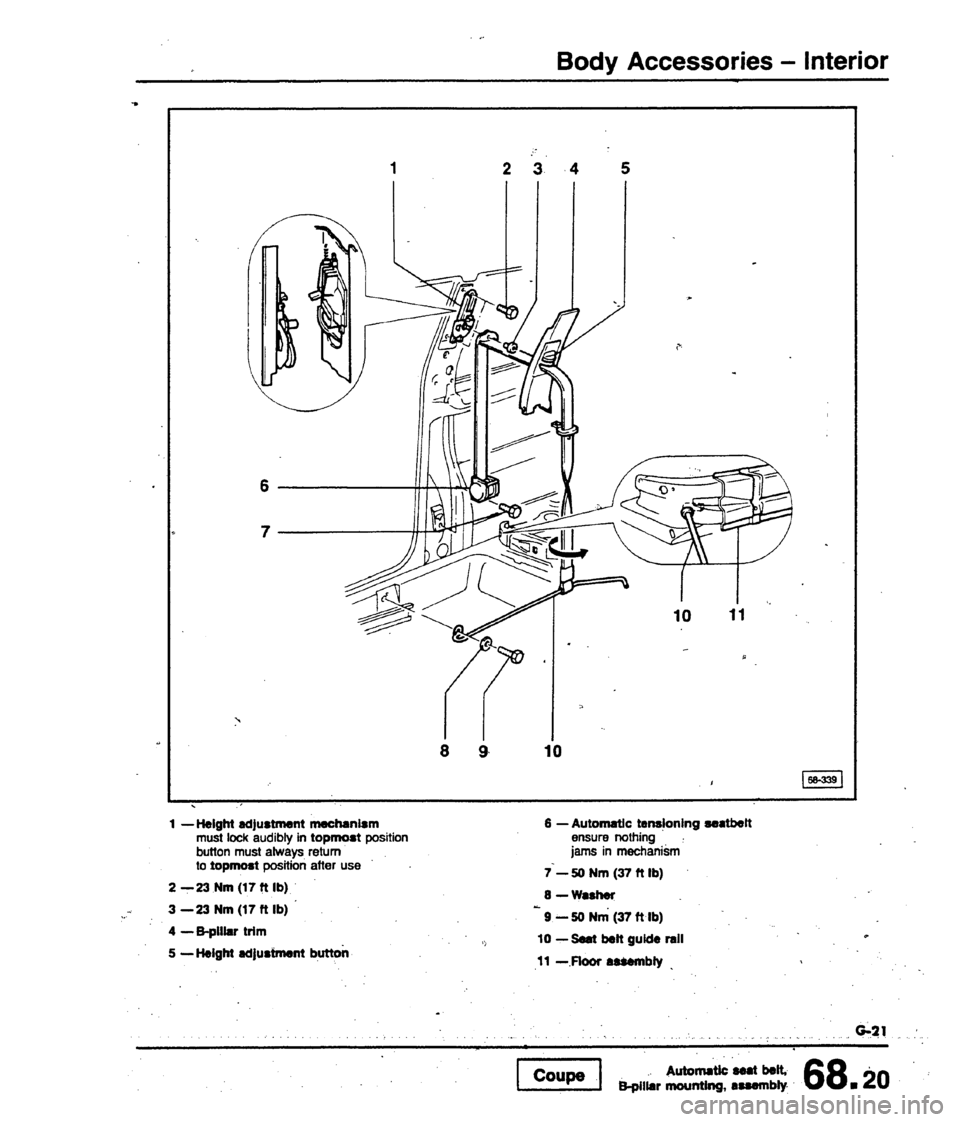 AUDI 80 90 COUPE 1988  Service Repair Manual 