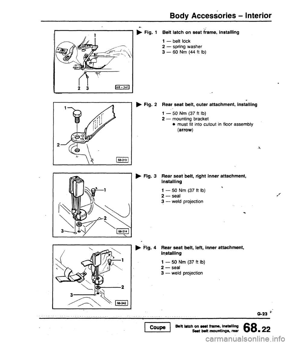 AUDI 80 90 COUPE 1988  Service Repair Manual 