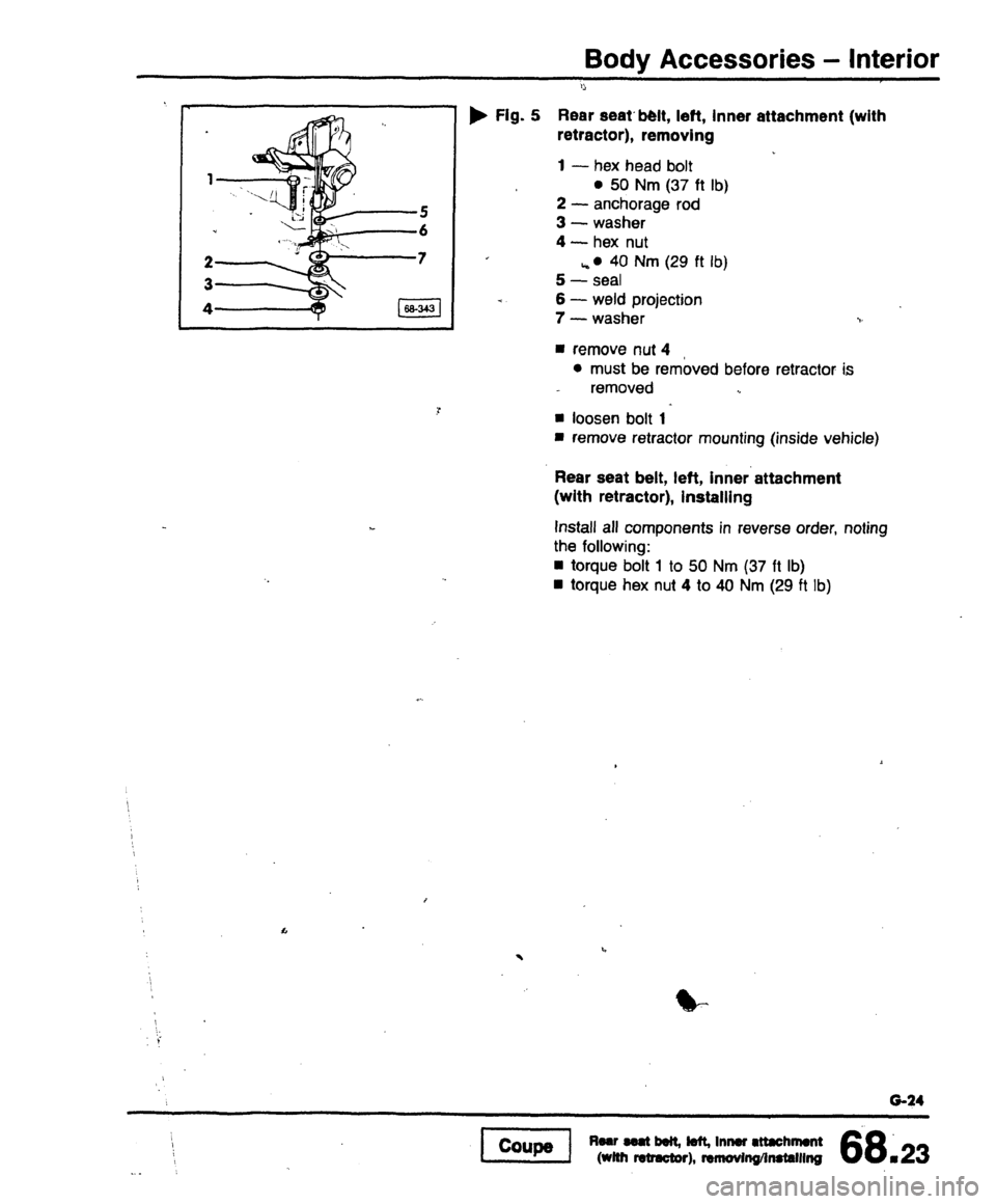 AUDI 80 90 COUPE 1988  Service Repair Manual 