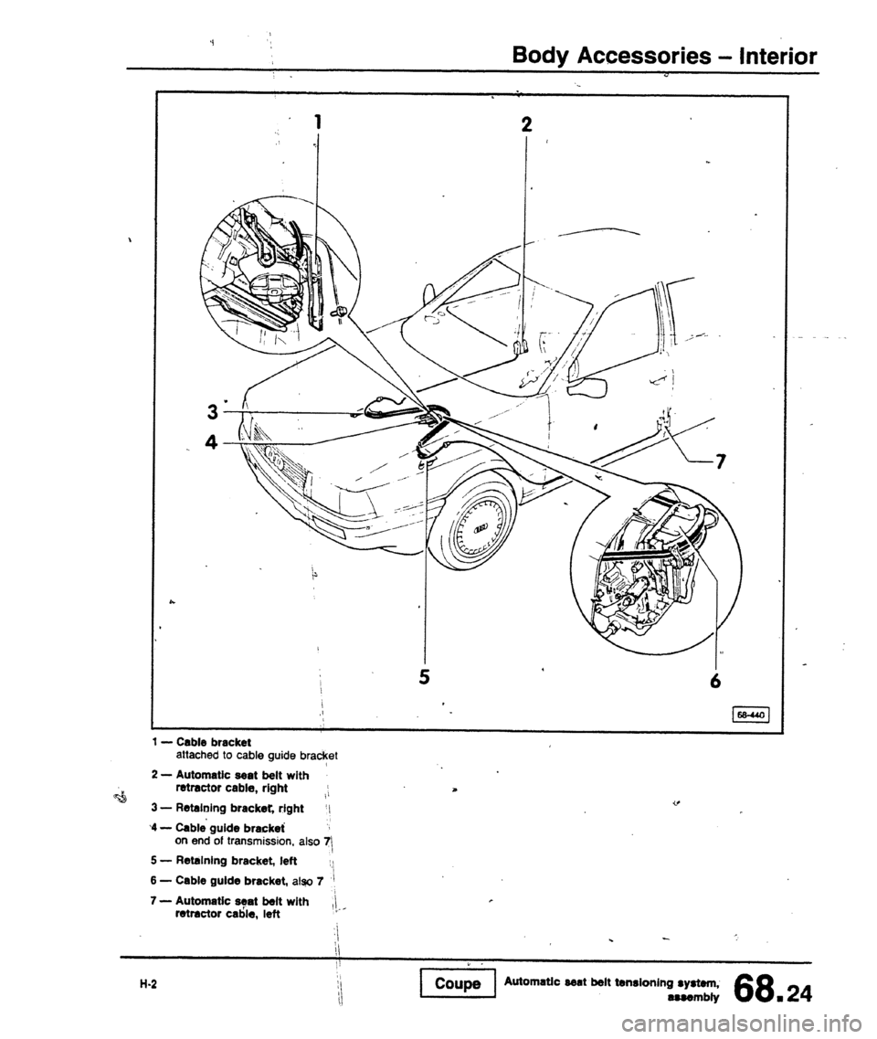 AUDI 80 90 COUPE 1988  Service Repair Manual 