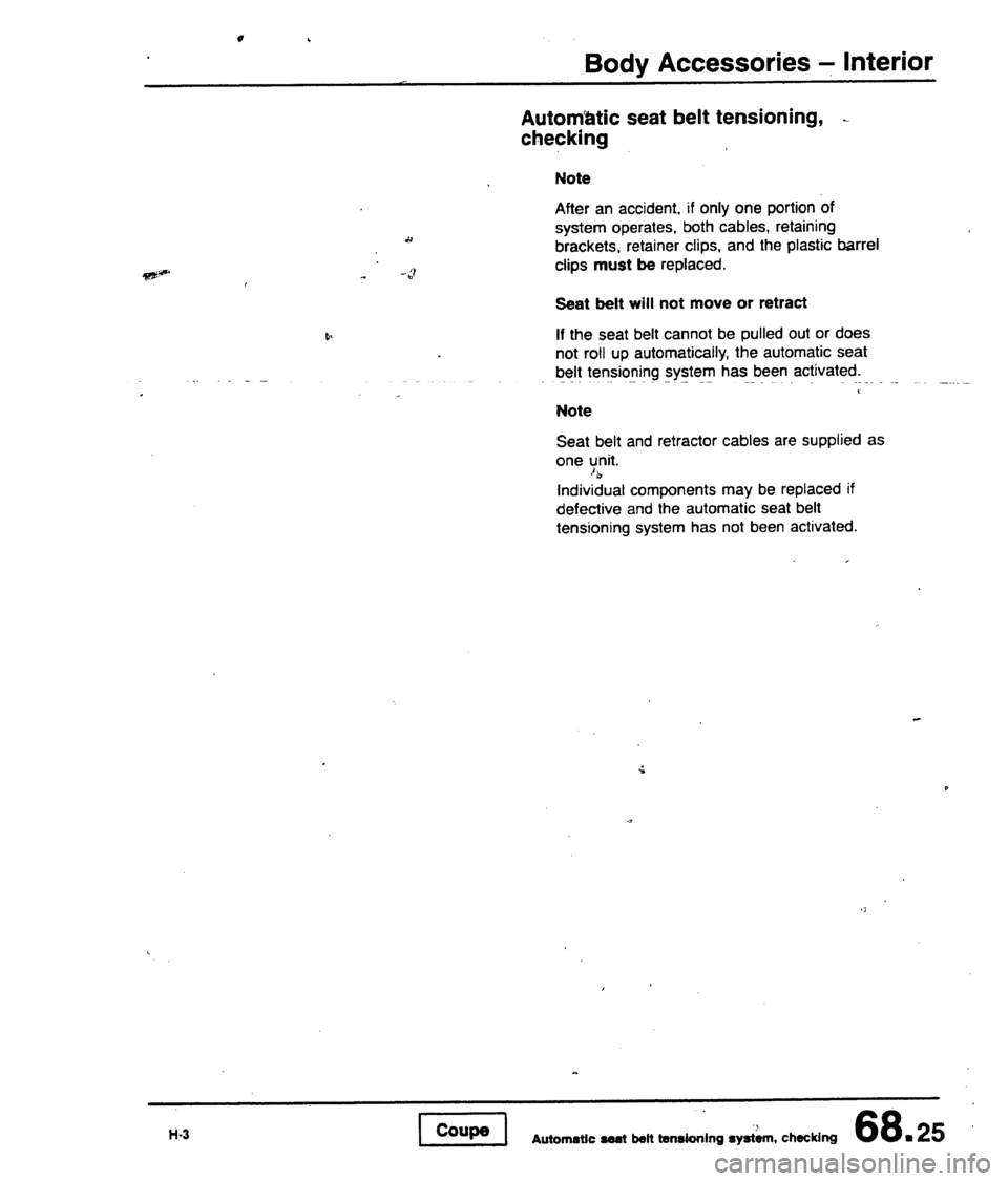 AUDI 80 90 COUPE 1988  Service Repair Manual 