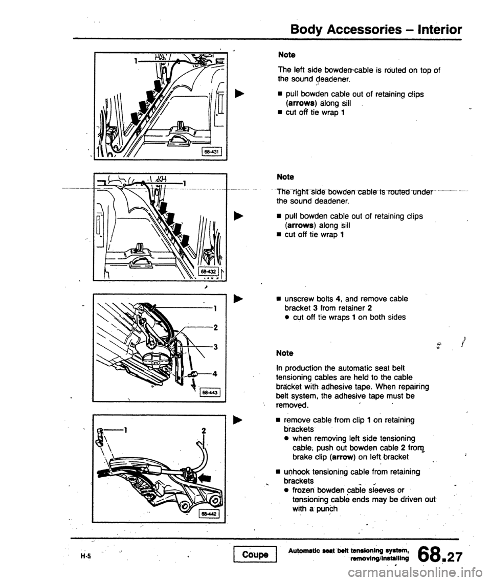 AUDI 80 90 COUPE 1988  Service Repair Manual 