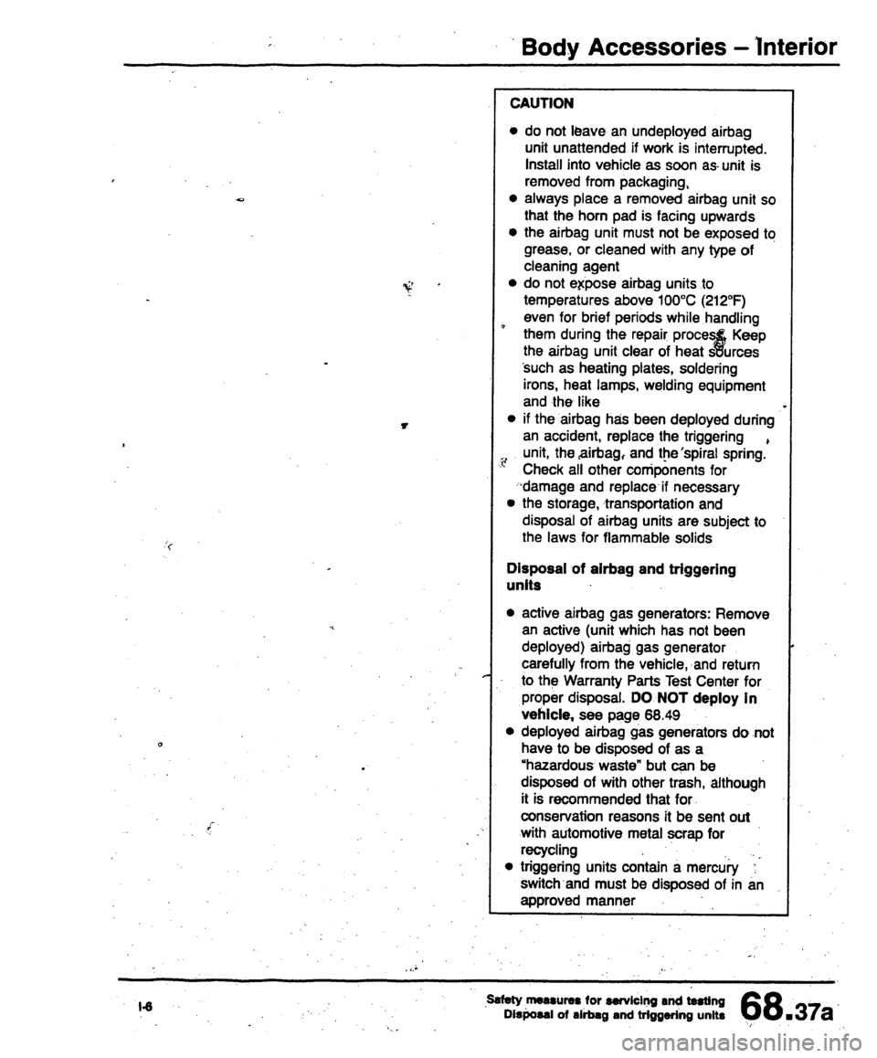 AUDI 80 90 COUPE 1988  Service Repair Manual 