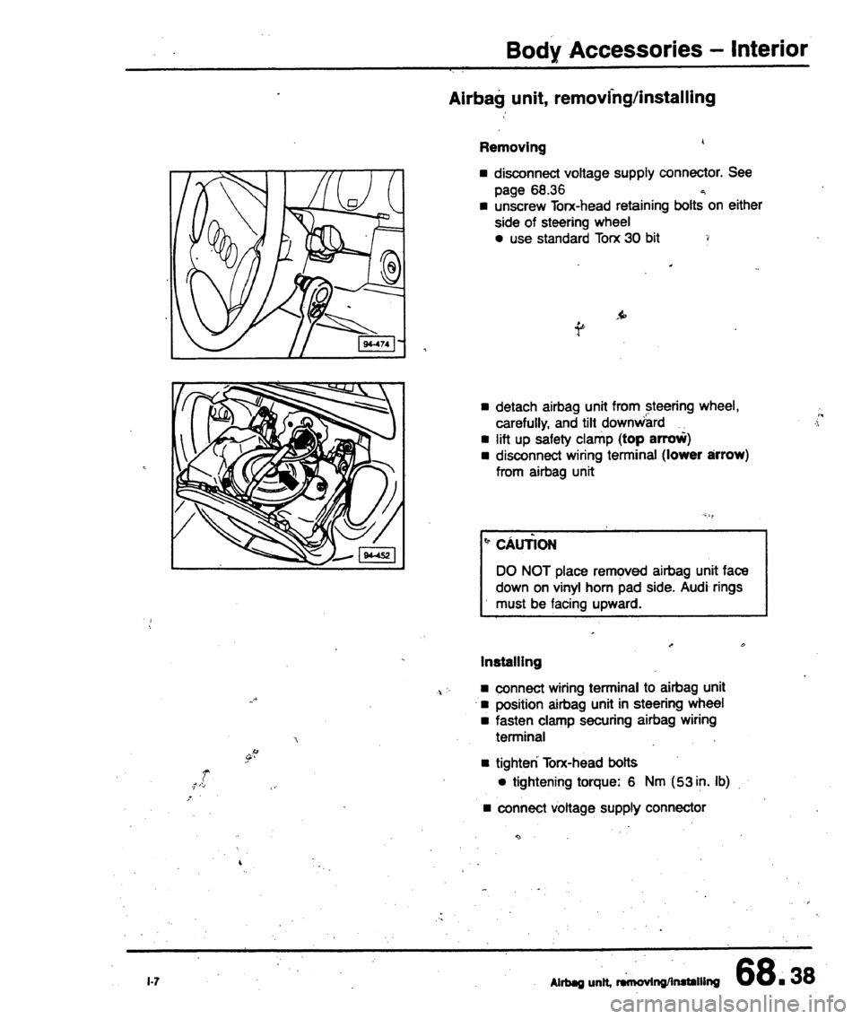 AUDI 80 90 COUPE 1988  Service Repair Manual 