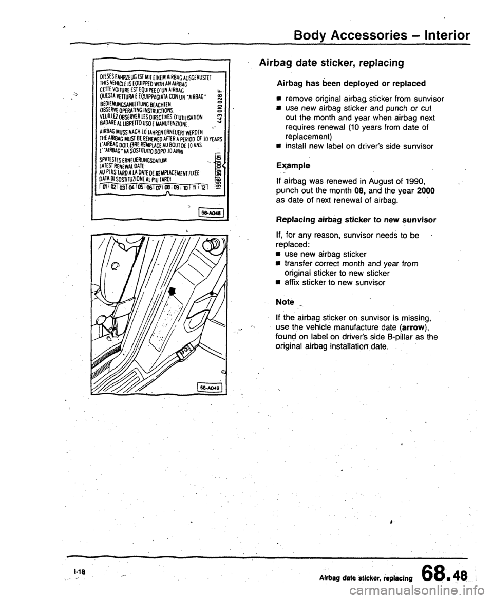 AUDI 80 90 COUPE 1988  Service Repair Manual 