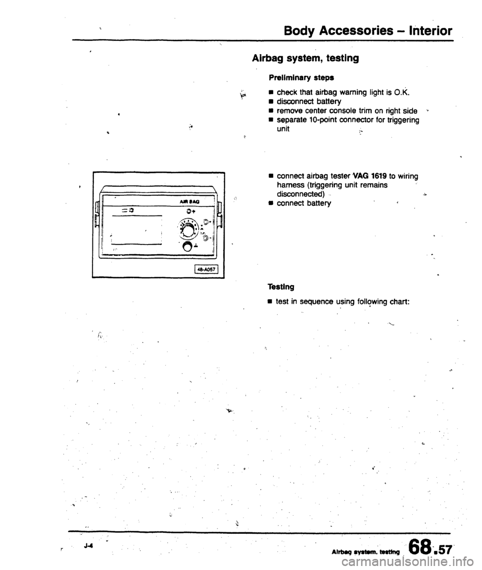 AUDI 80 90 COUPE 1988  Service Repair Manual 