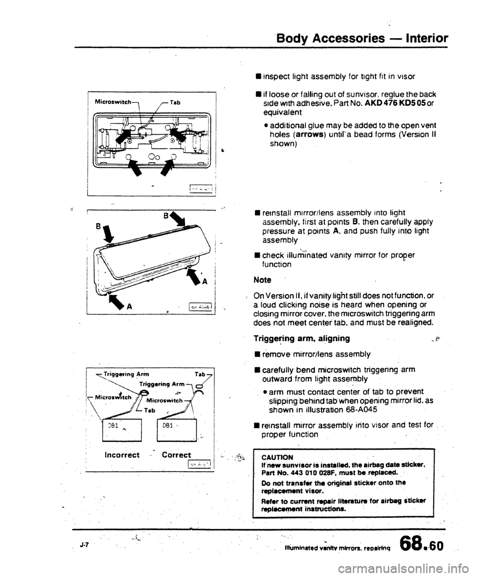 AUDI 80 90 COUPE 1988  Service Repair Manual 