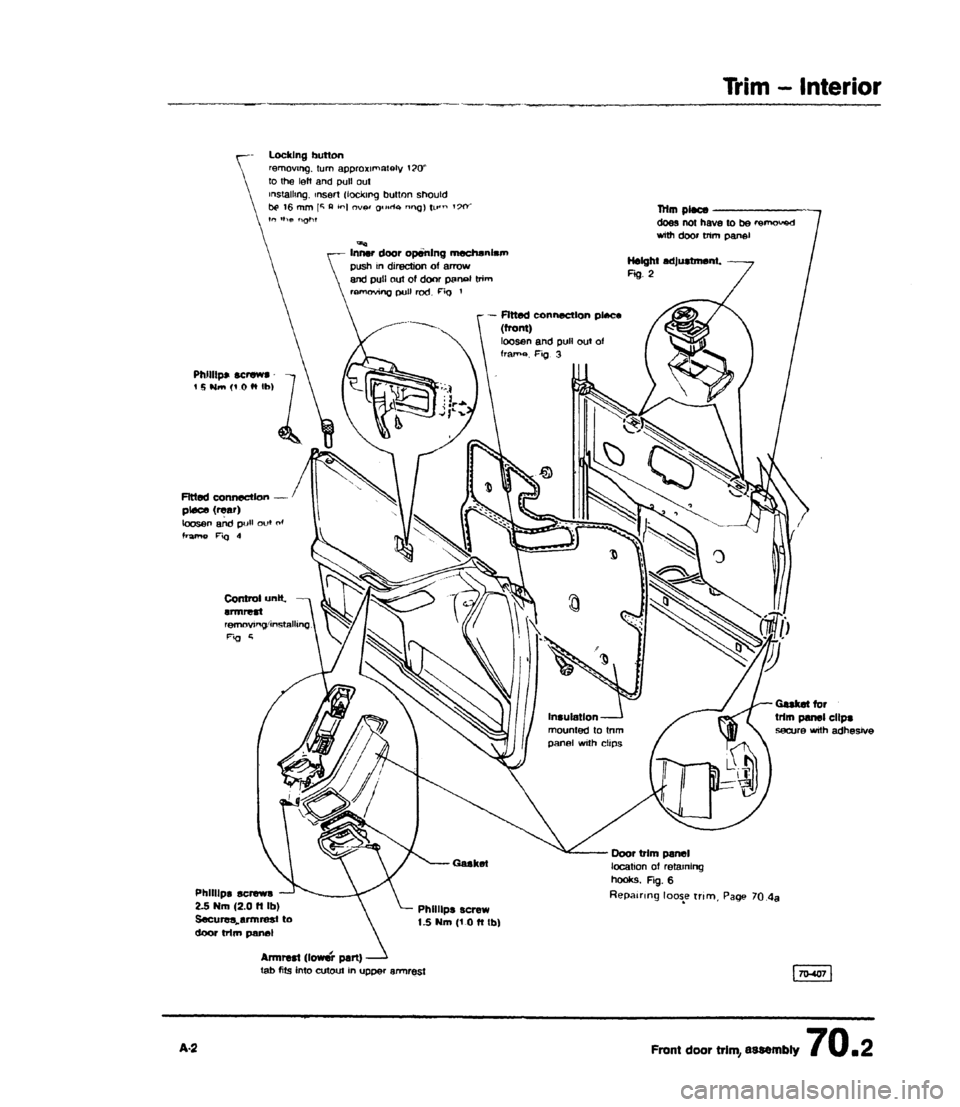 AUDI 80 90 COUPE 1988  Service Repair Manual 