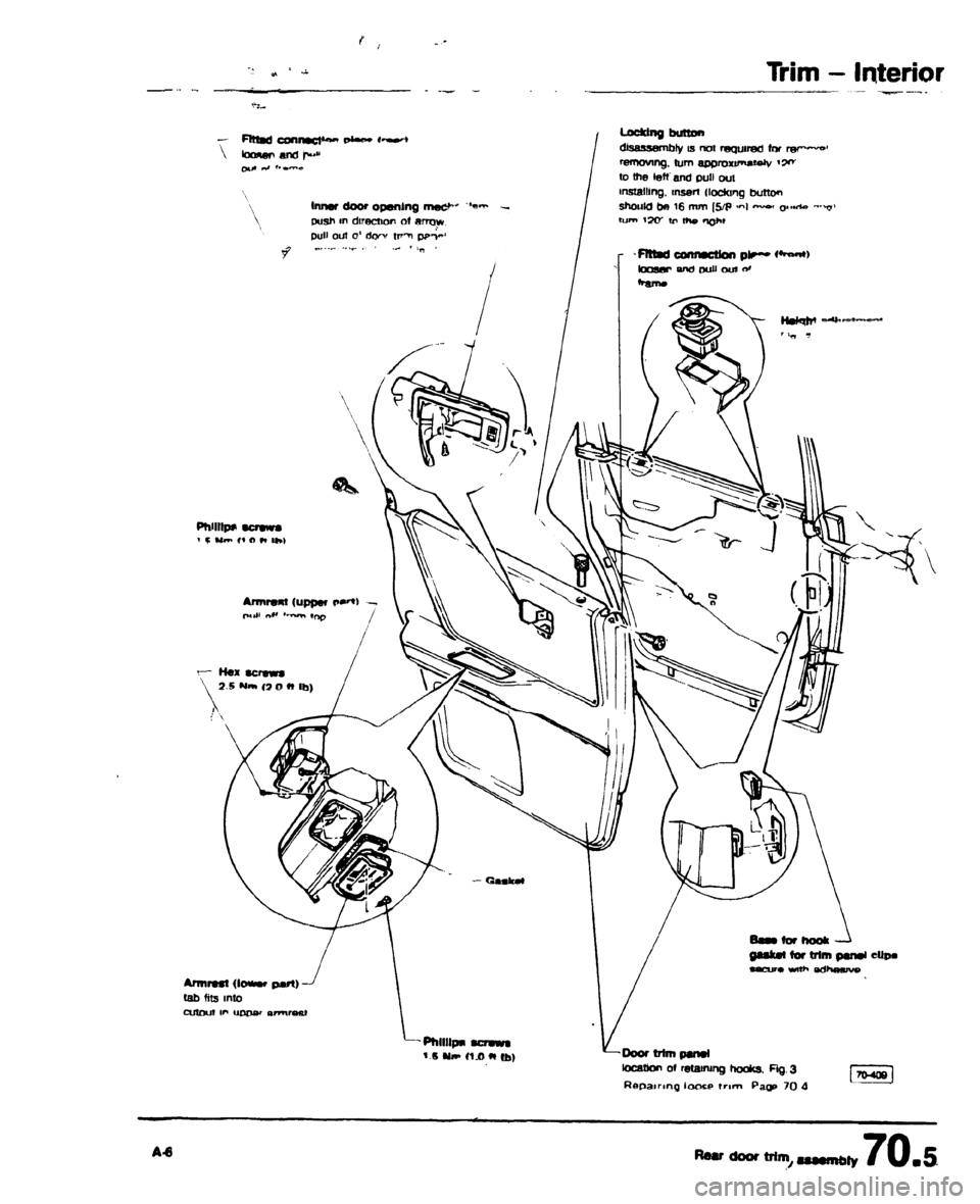 AUDI 80 90 COUPE 1988  Service Repair Manual 