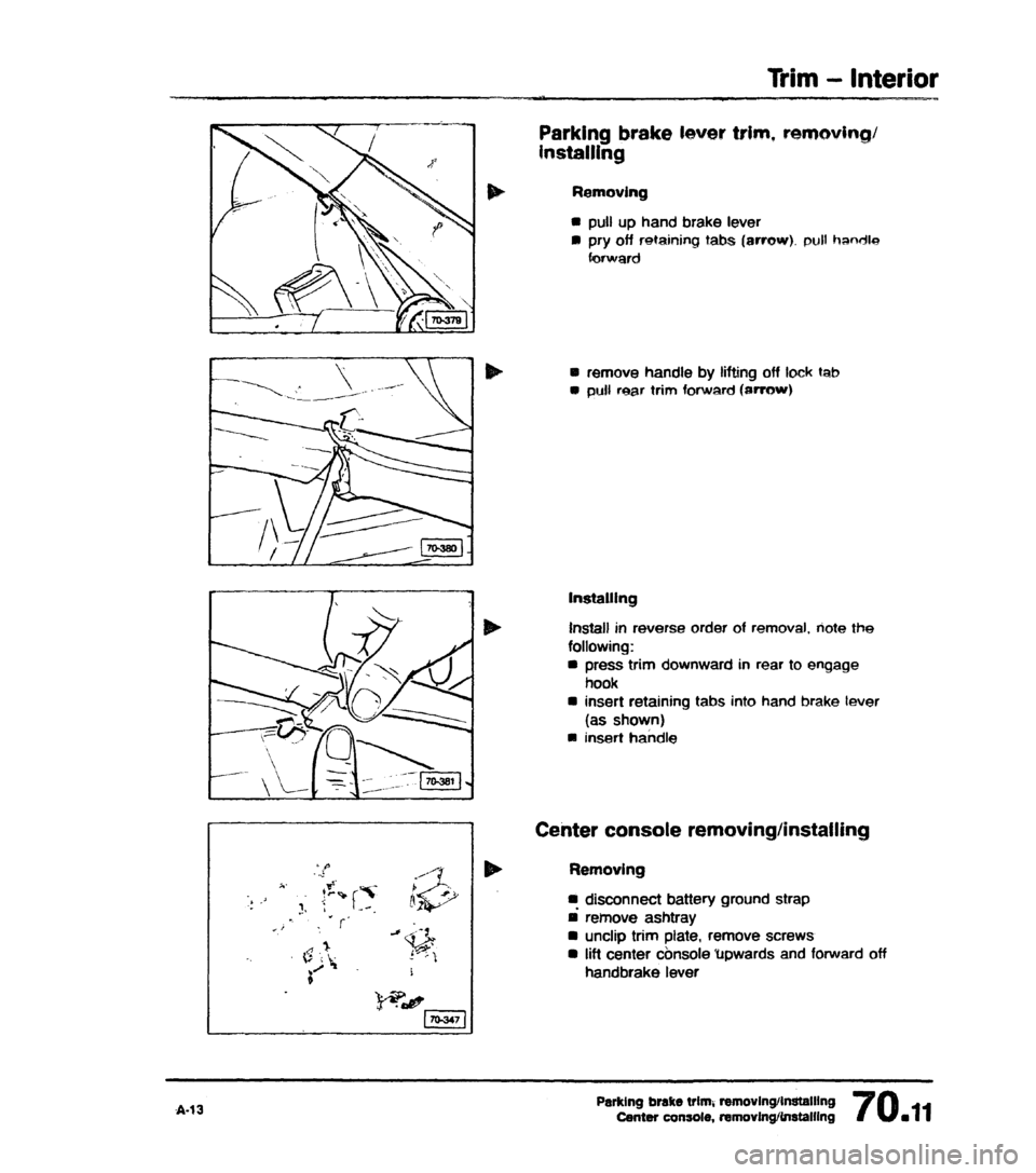 AUDI 80 90 COUPE 1988  Service Repair Manual 