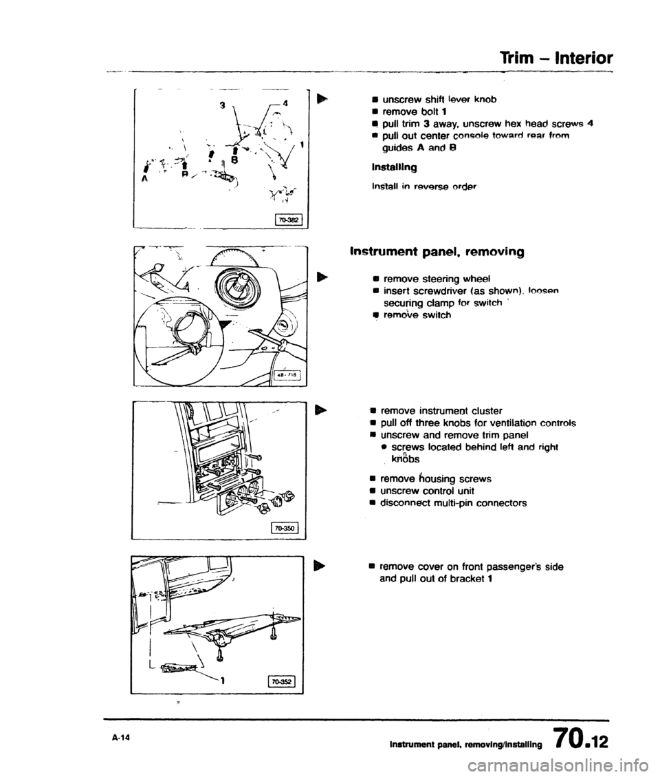 AUDI 80 90 COUPE 1988  Service Repair Manual 