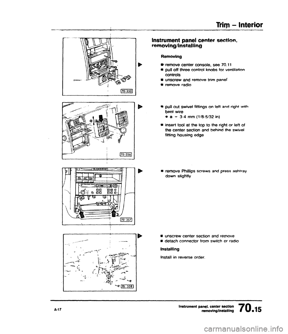 AUDI 80 90 COUPE 1988  Service Repair Manual 
