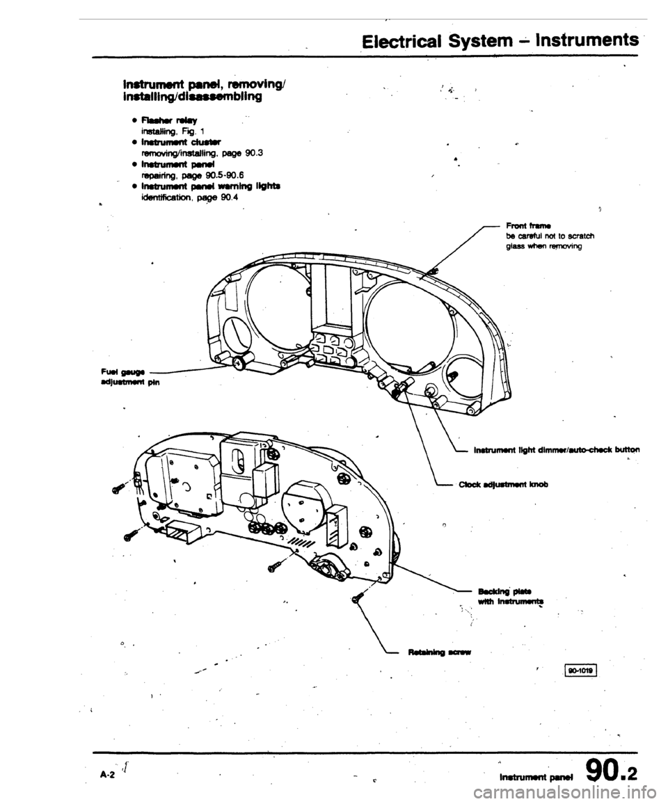 AUDI 80 90 COUPE 1988  Service Repair Manual 