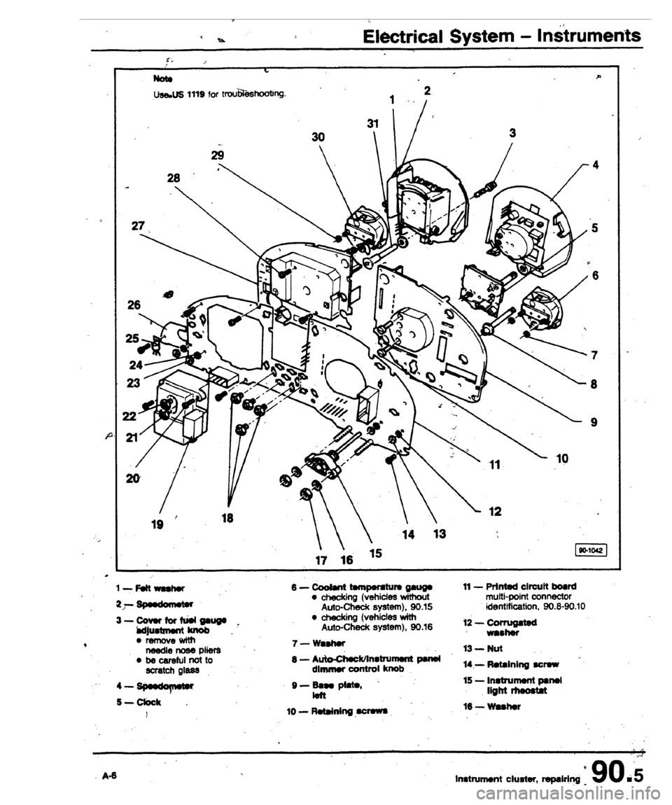 AUDI 80 90 COUPE 1988  Service Repair Manual 
