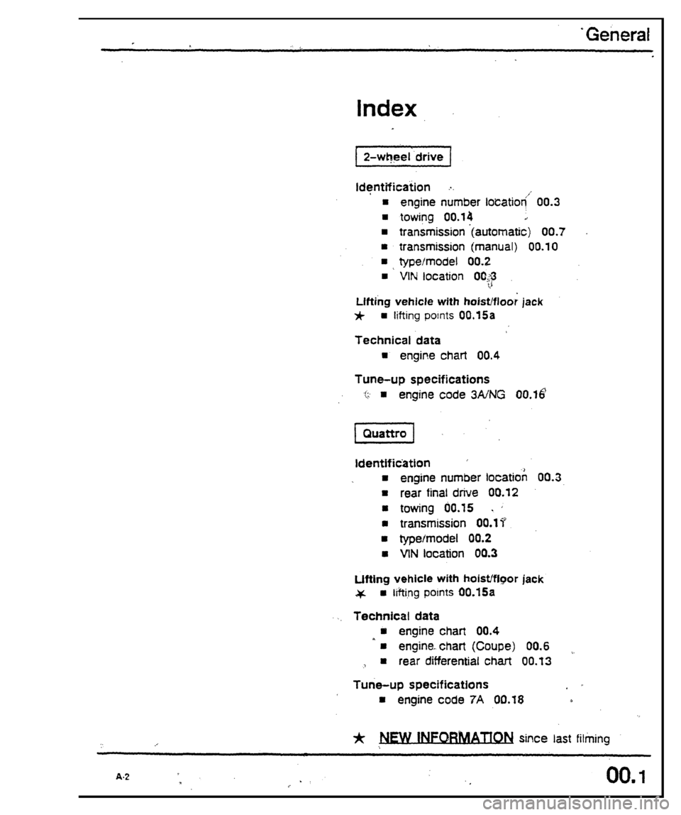 AUDI 80 90 COUPE 1988  Service Repair Manual 