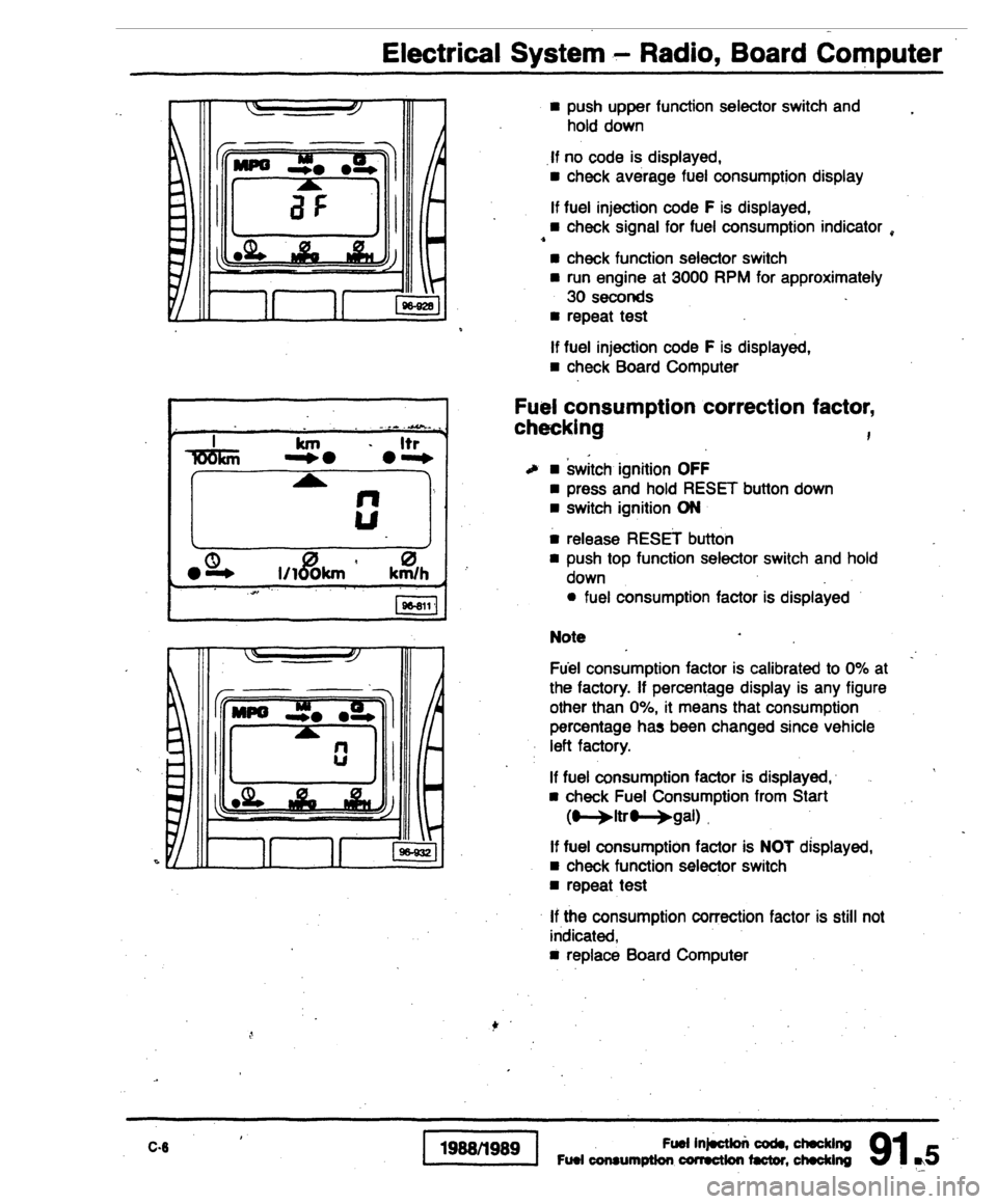 AUDI 80 90 COUPE 1988  Service Repair Manual 