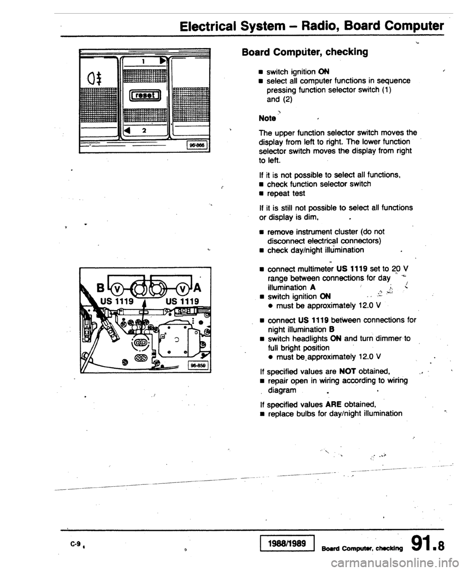 AUDI 80 90 COUPE 1988  Service Repair Manual 