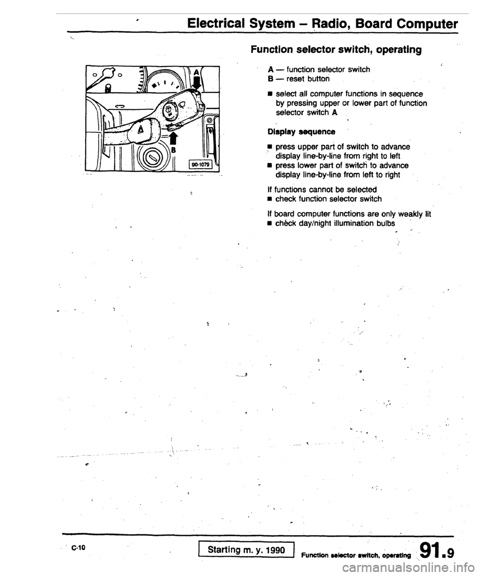AUDI 80 90 COUPE 1988  Service Repair Manual 