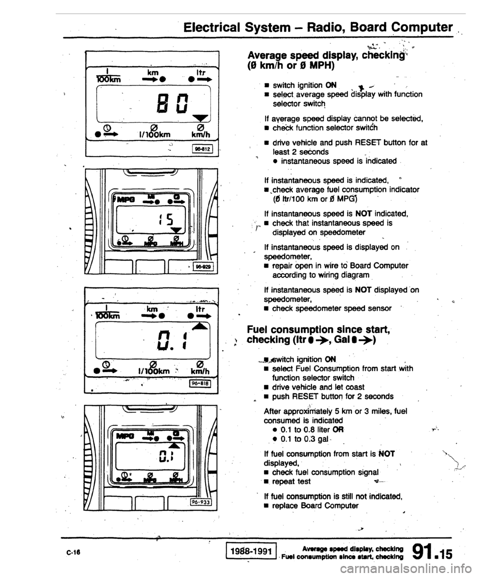 AUDI 80 90 COUPE 1988  Service Repair Manual 