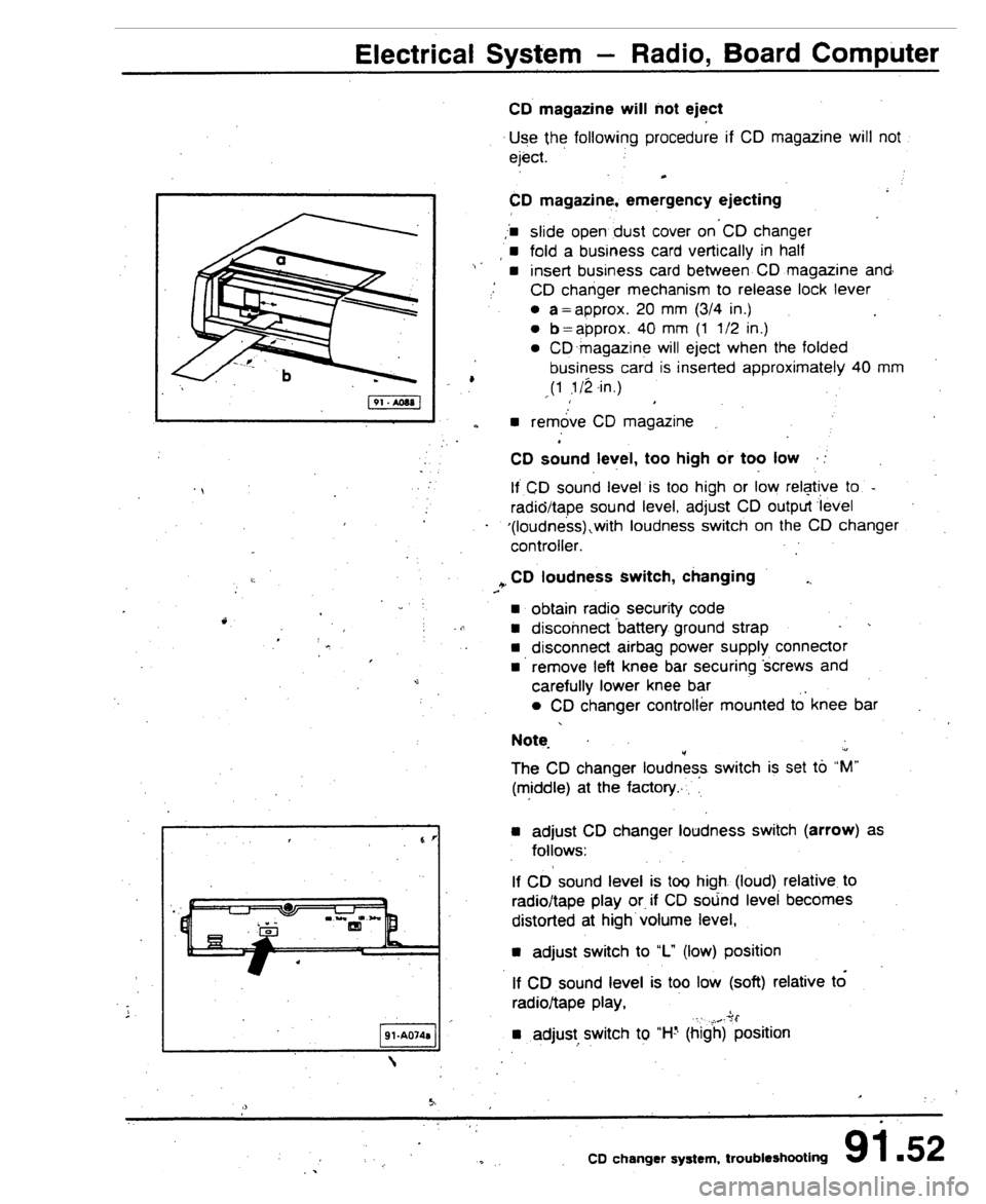AUDI 80 90 COUPE 1988  Service Repair Manual 