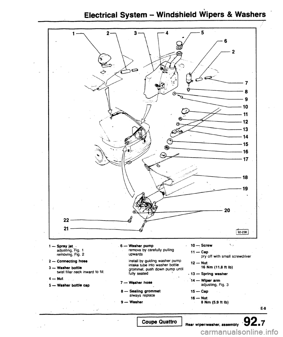 AUDI 80 90 COUPE 1988  Service Repair Manual 