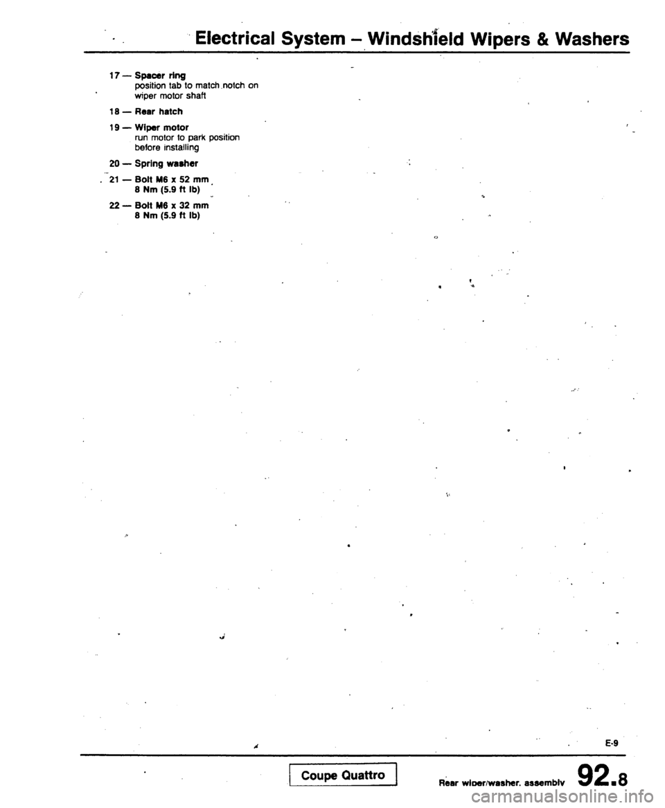 AUDI 80 90 COUPE 1988  Service Repair Manual 