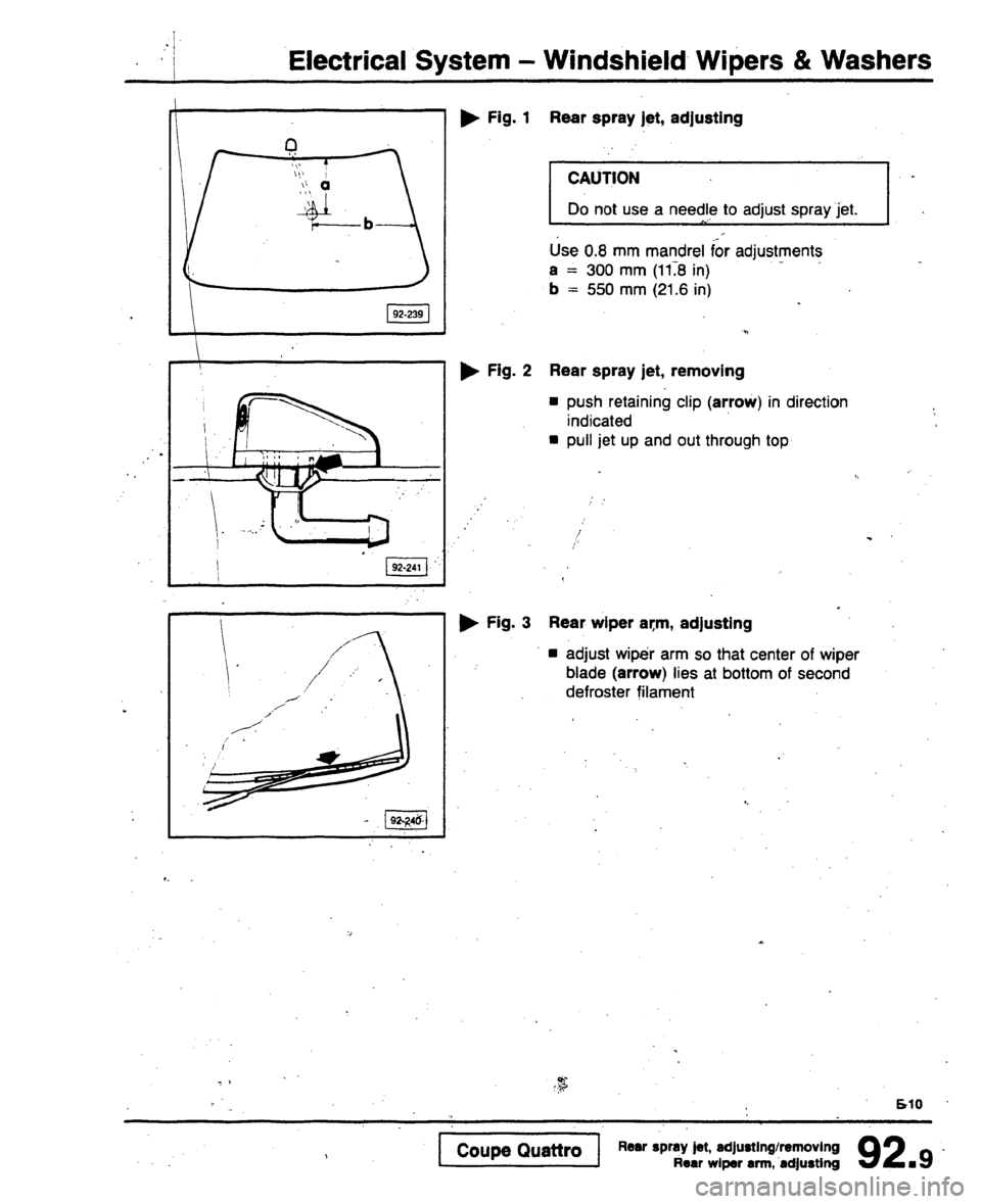 AUDI 80 90 COUPE 1988  Service Repair Manual 