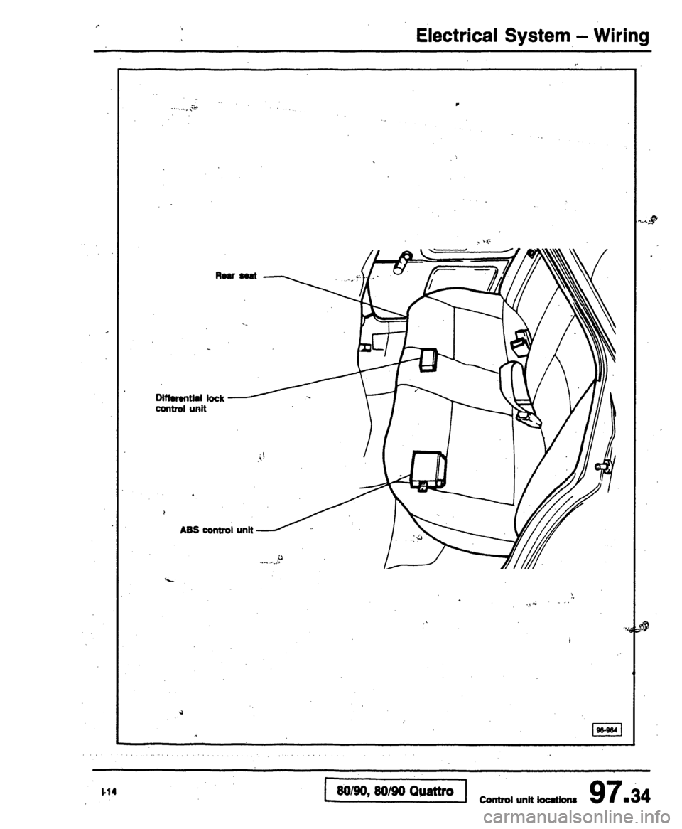 AUDI 80 90 COUPE 1988  Service Repair Manual 