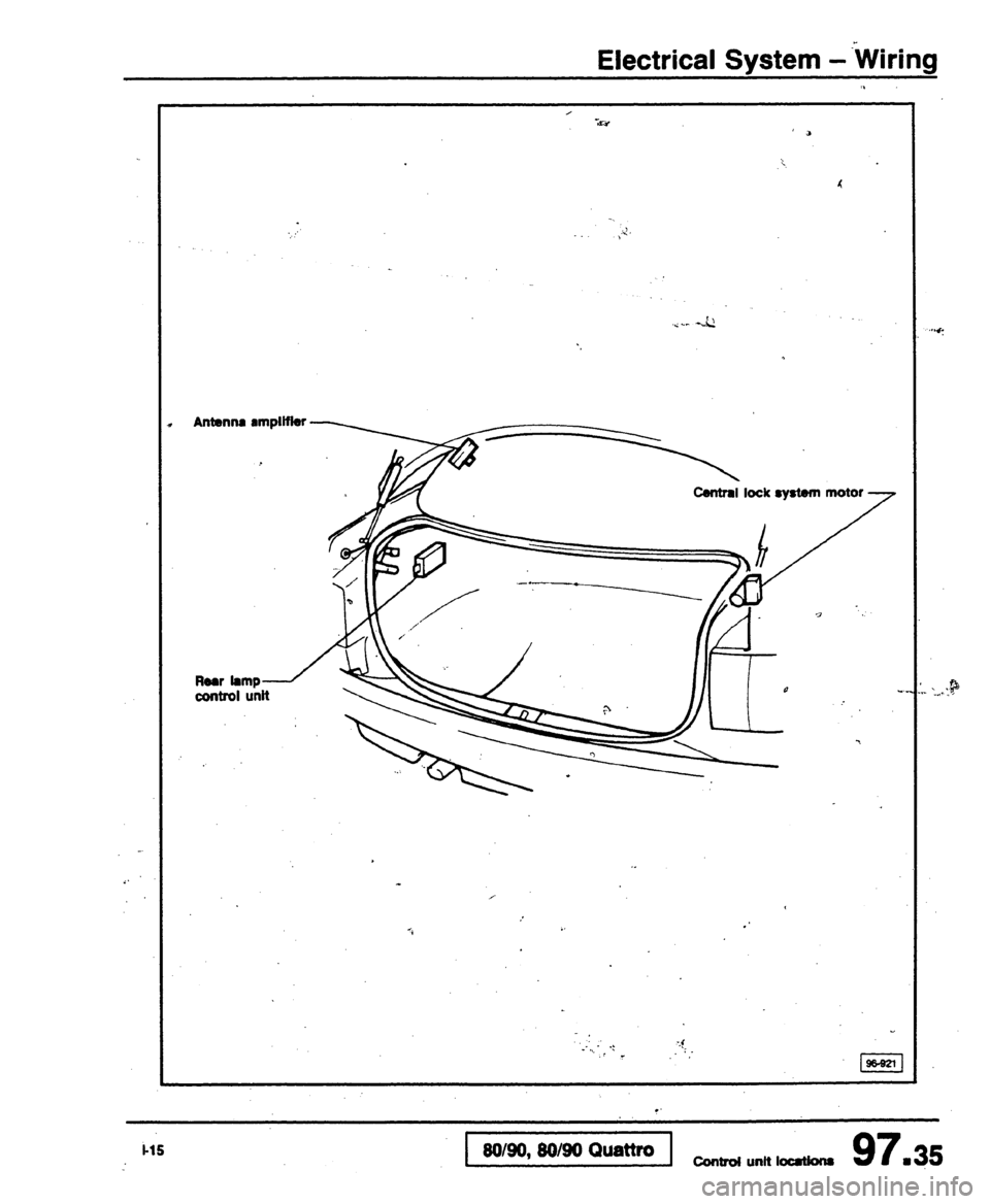 AUDI 80 90 COUPE 1988  Service Repair Manual 