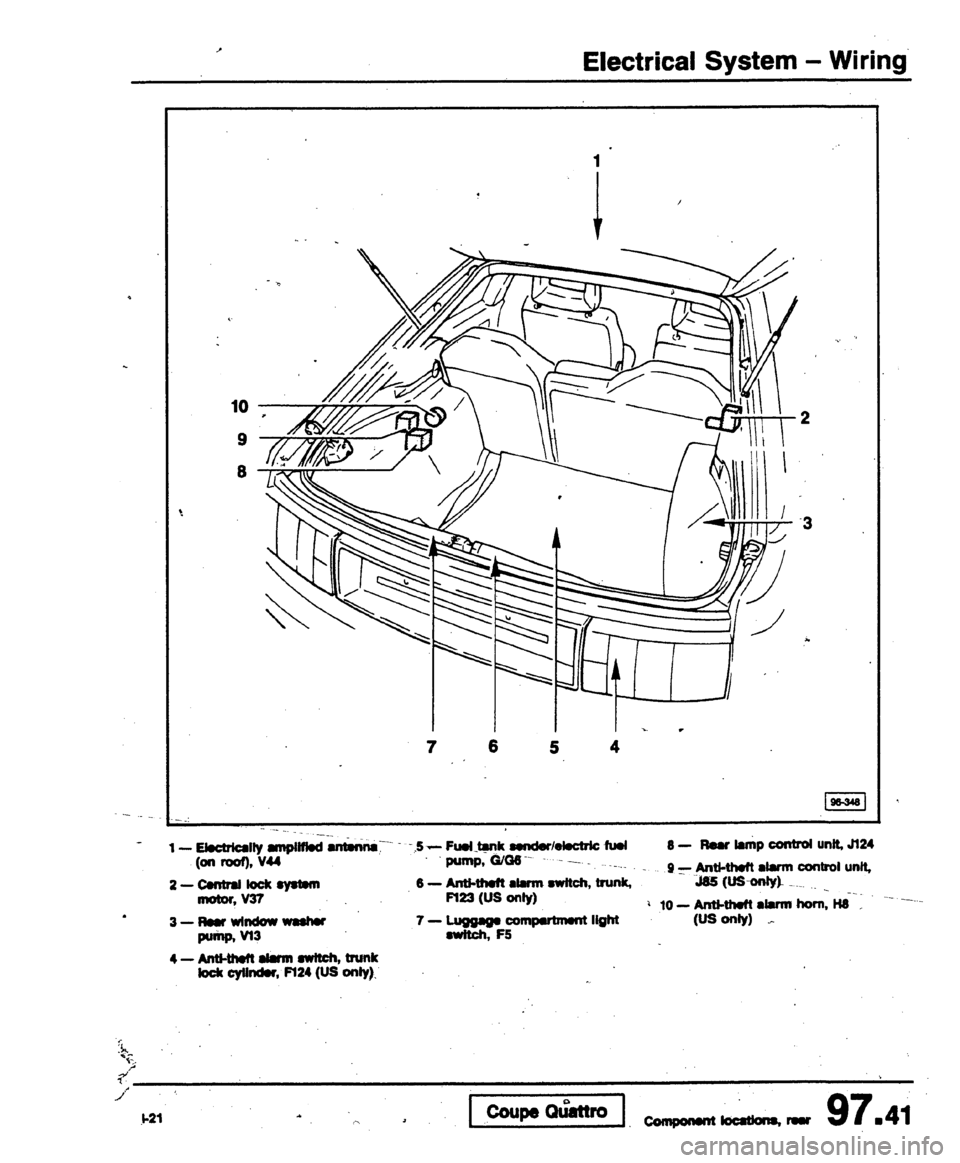 AUDI 80 90 COUPE 1988  Service Repair Manual 