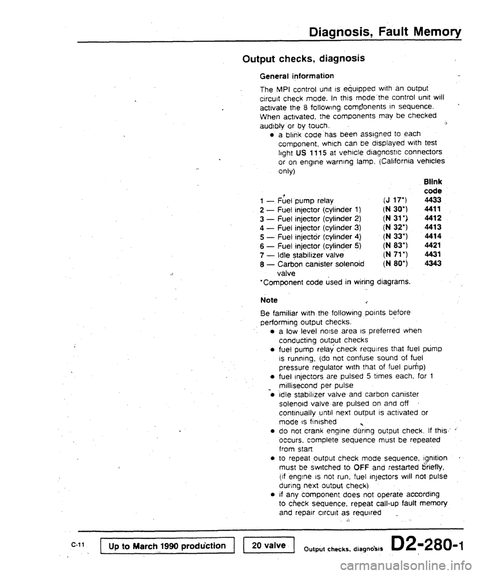 AUDI 80 90 COUPE 1988  Service Repair Manual 