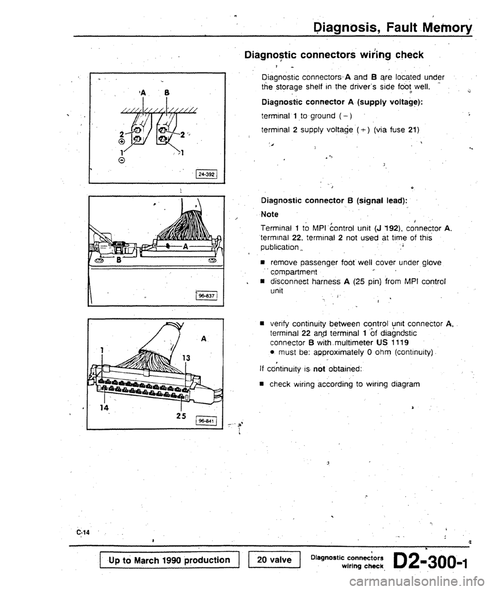 AUDI 80 90 COUPE 1988  Service Repair Manual 