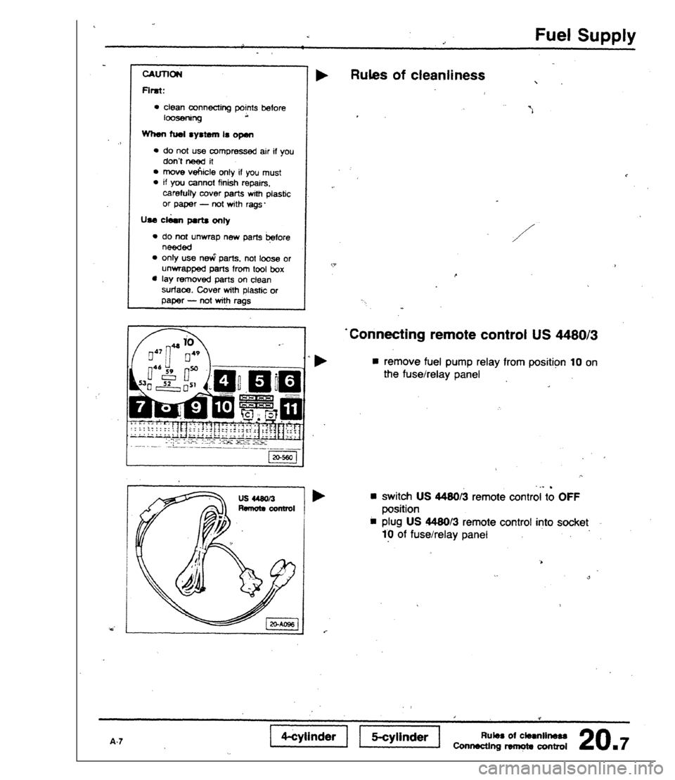AUDI 80 90 COUPE 1988  Service Repair Manual 