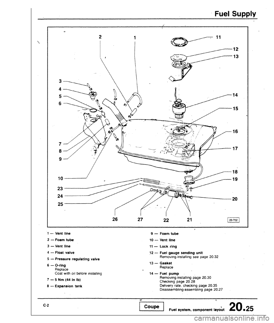 AUDI 80 90 COUPE 1988  Service Repair Manual 