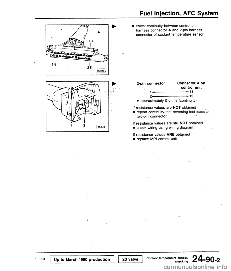 AUDI 80 90 COUPE 1988  Service Repair Manual 