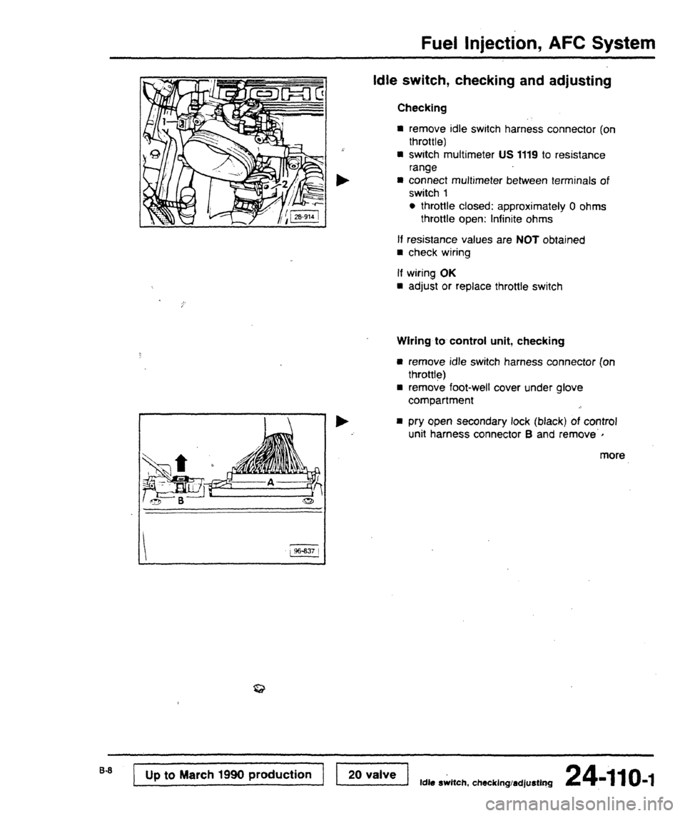 AUDI 80 90 COUPE 1988  Service Repair Manual 