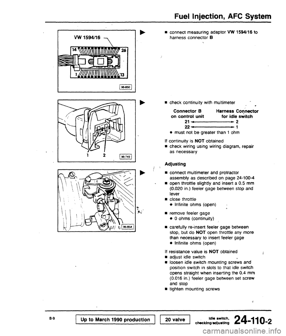 AUDI 80 90 COUPE 1988  Service Repair Manual 