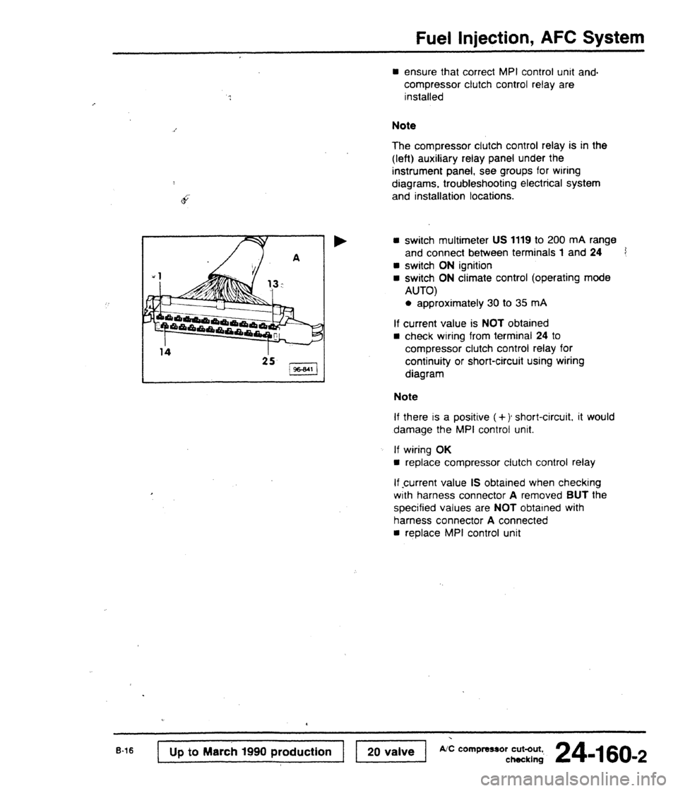 AUDI 80 90 COUPE 1988  Service Repair Manual 
