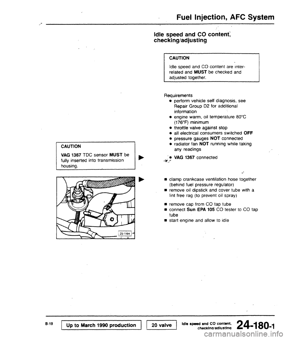 AUDI 80 90 COUPE 1988  Service Repair Manual 