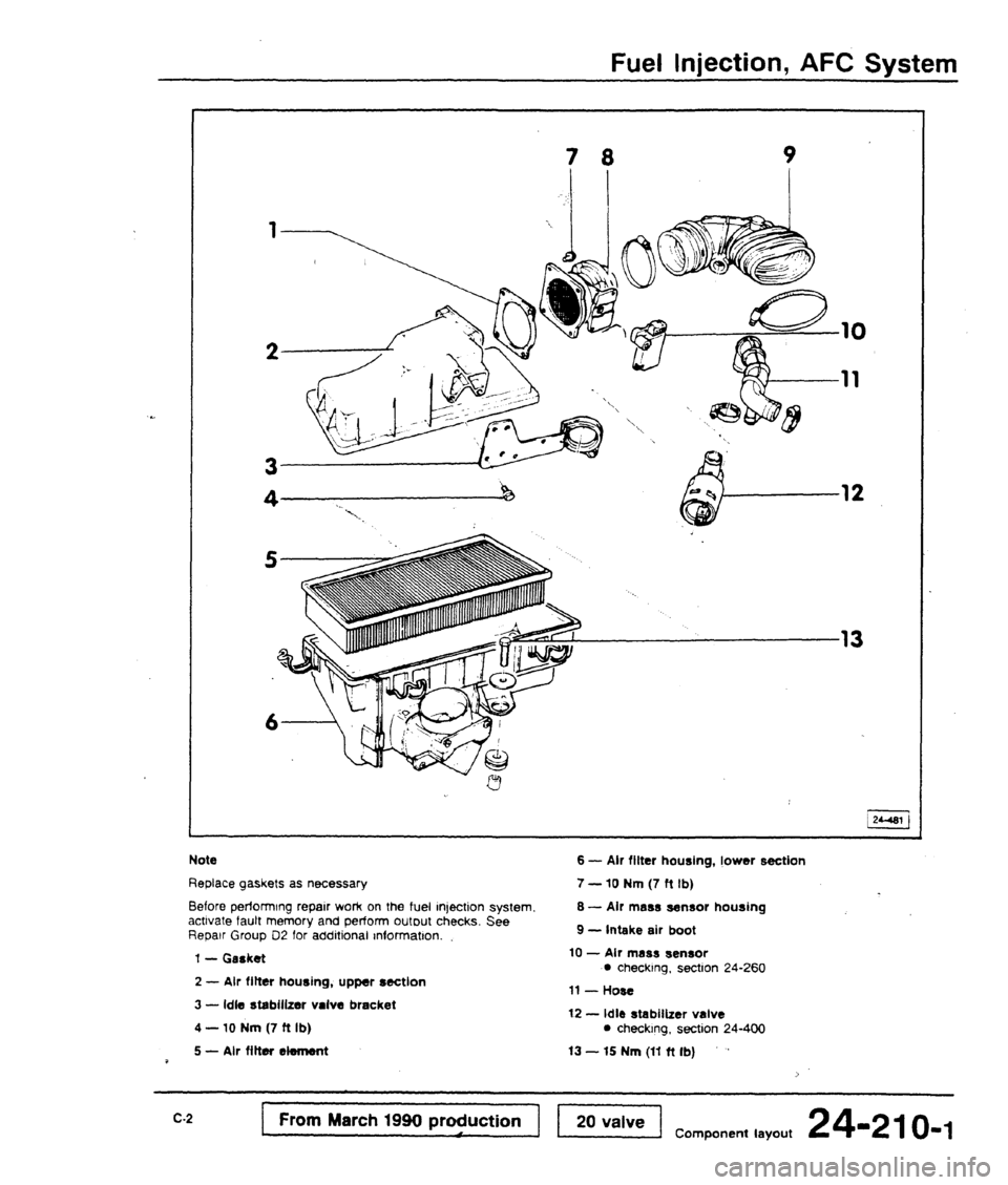 AUDI 80 90 COUPE 1988  Service Repair Manual 