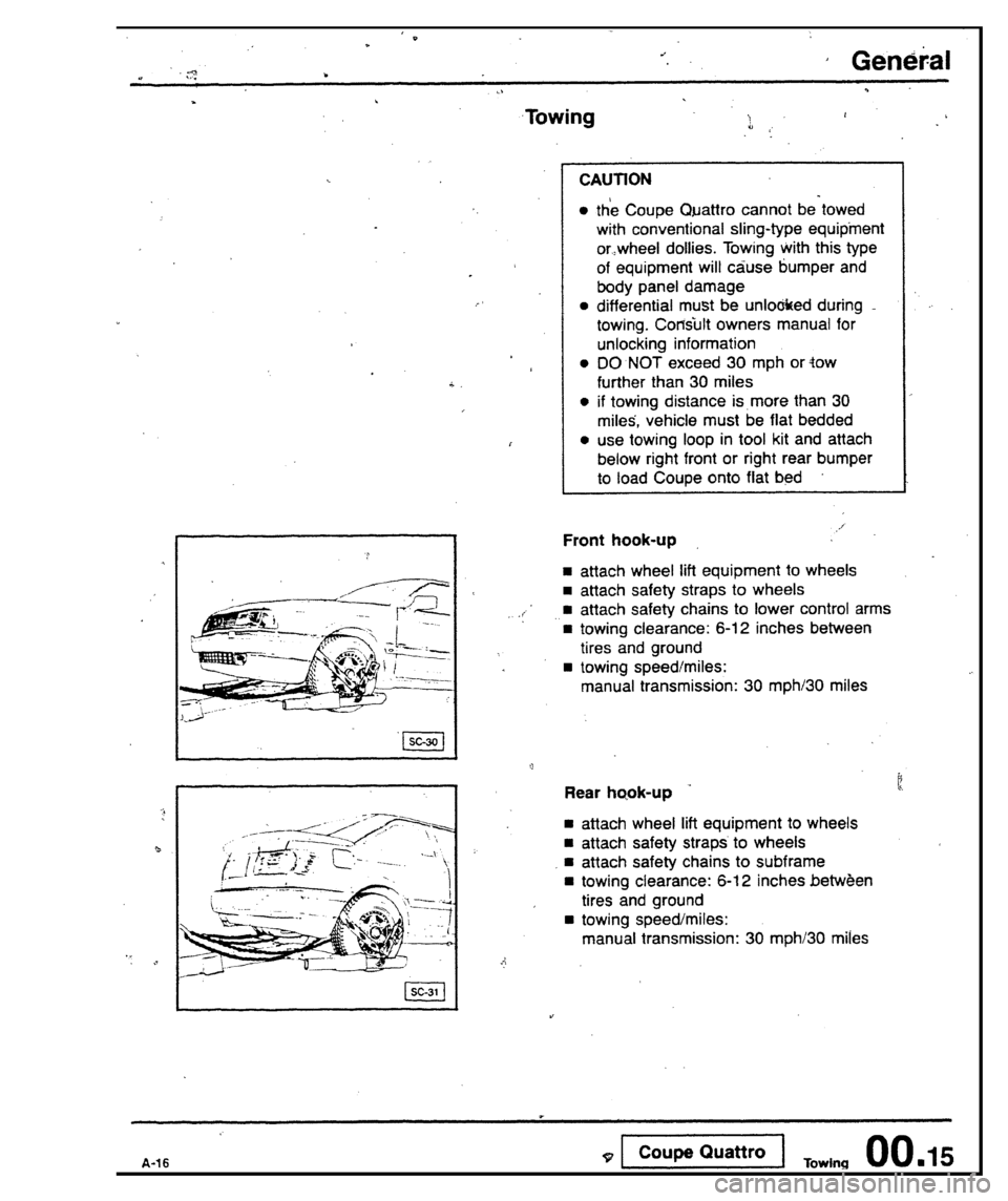 AUDI 80 90 COUPE 1988  Service Repair Manual 