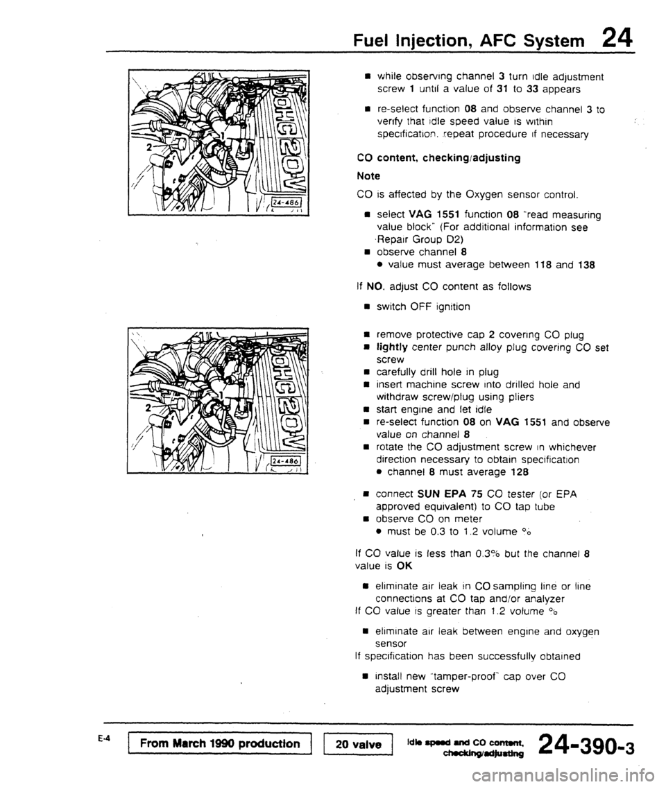 AUDI 80 90 COUPE 1988  Service Repair Manual 