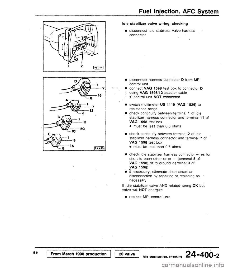 AUDI 80 90 COUPE 1988  Service Repair Manual 