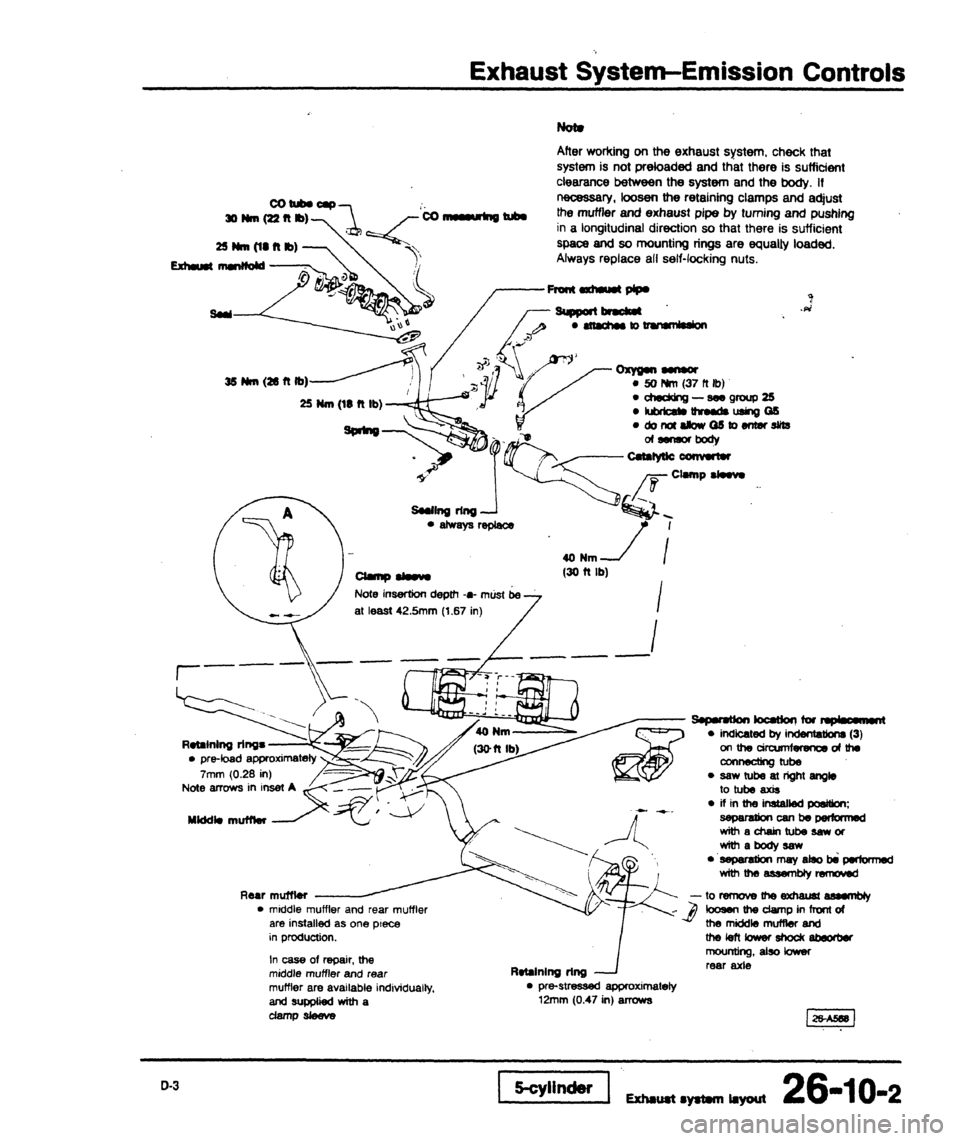 AUDI 80 90 COUPE 1988  Service Repair Manual 