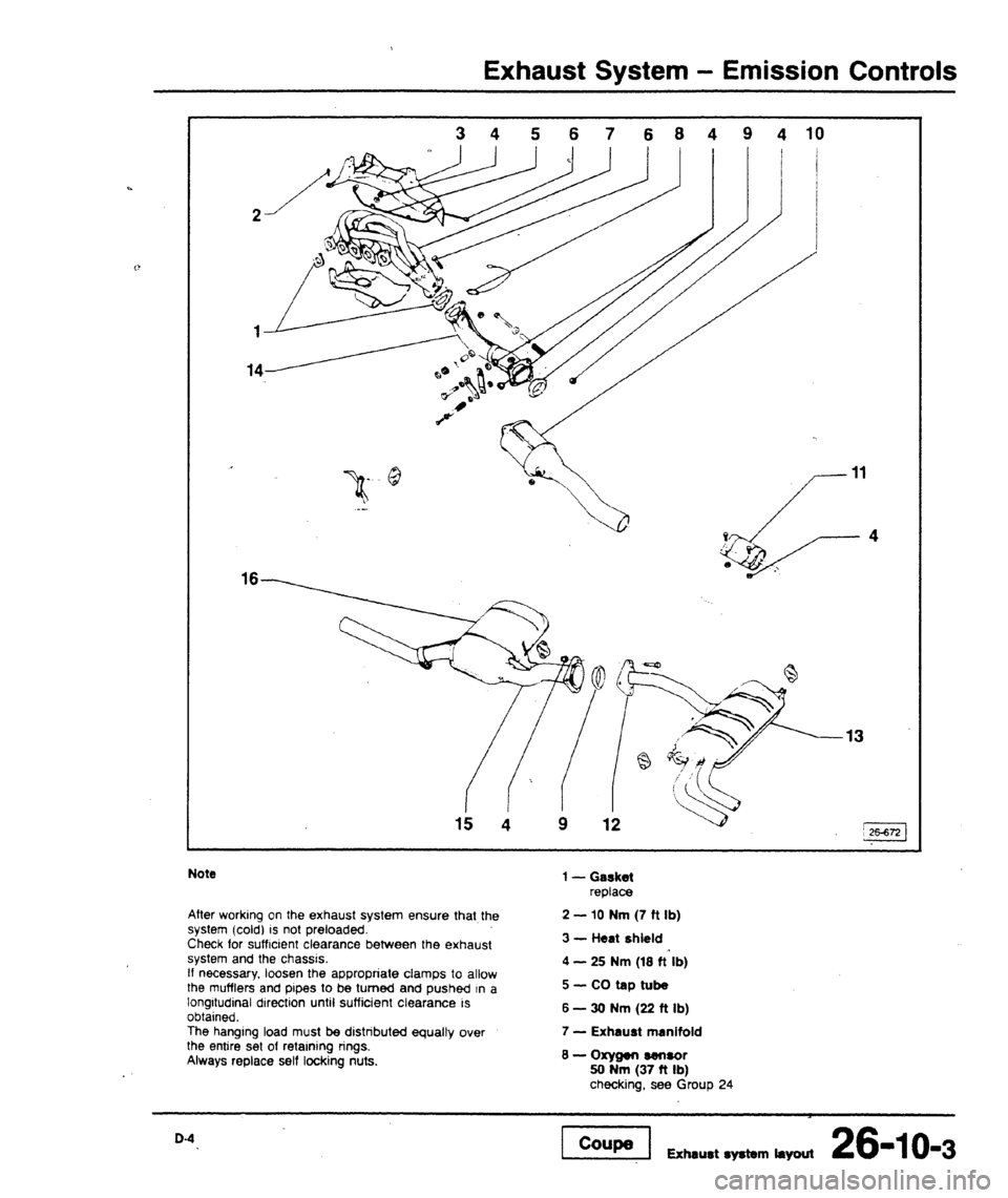 AUDI 80 90 COUPE 1988  Service Repair Manual 