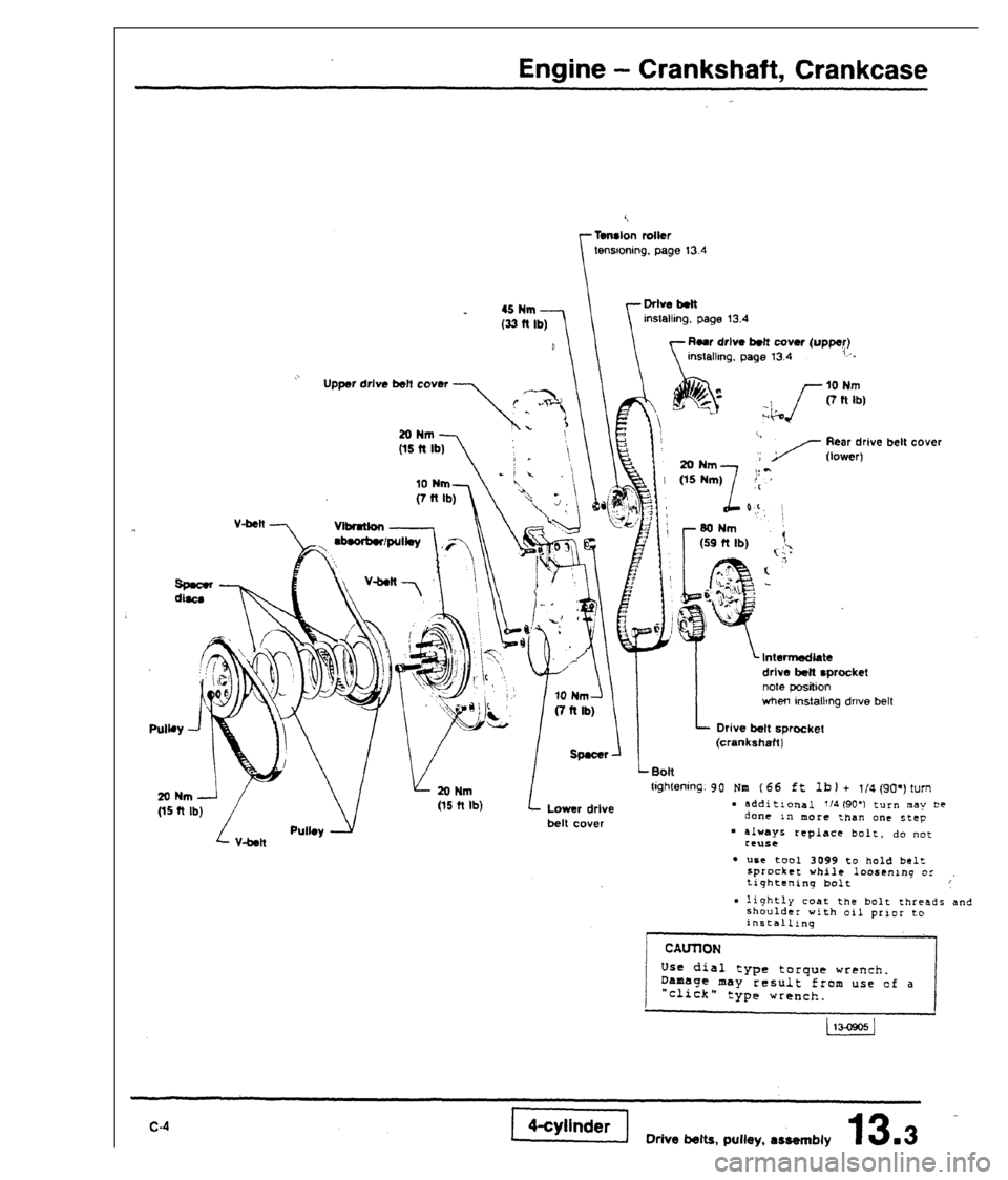AUDI 80 90 COUPE 1988  Service Repair Manual 
