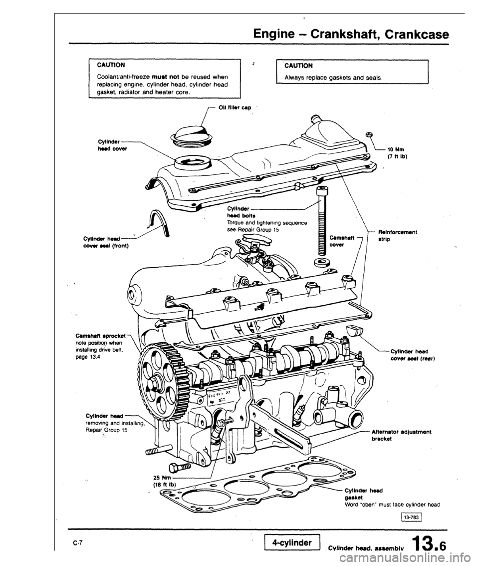AUDI 80 90 COUPE 1988  Service Repair Manual 